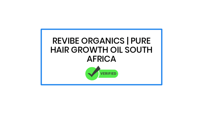 Revibe Organics | Pure Hair Growth Oil South Africa