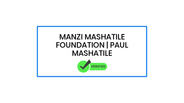 Manzi Mashatile Foundation | Paul Mashatile