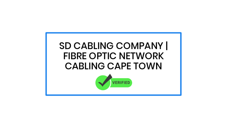 SD Cabling Company | Fibre Optic Network Cabling Cape Town