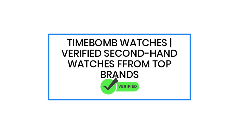 Timebomb Watches | Verified Second-Hand Watches FFrom Top Brands