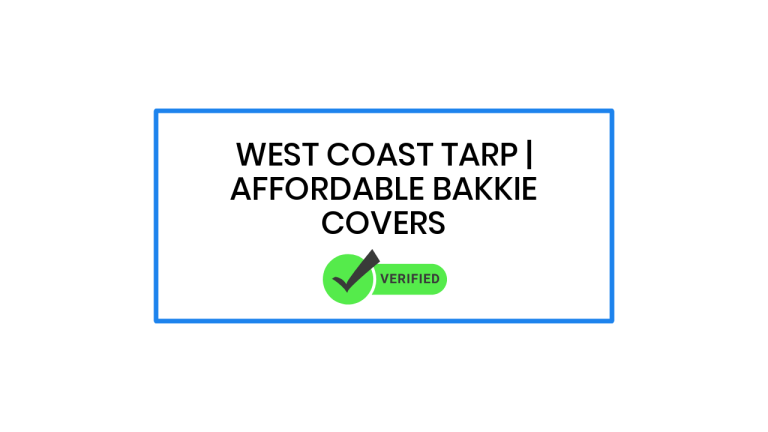 West Coast Tarp | Affordable Bakkie Covers