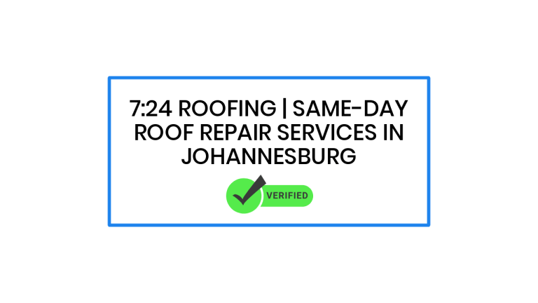 7:24 Roofing | Same-Day Roof Repair Services in Johannesburg