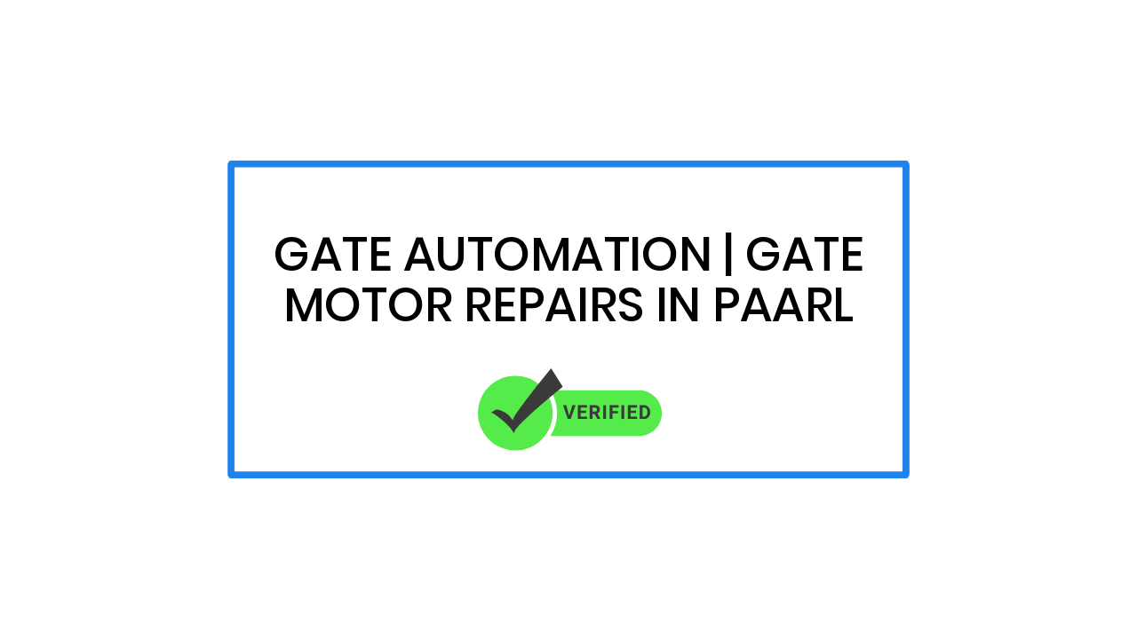 Gate Automation | Gate Motor Repairs in Paarl