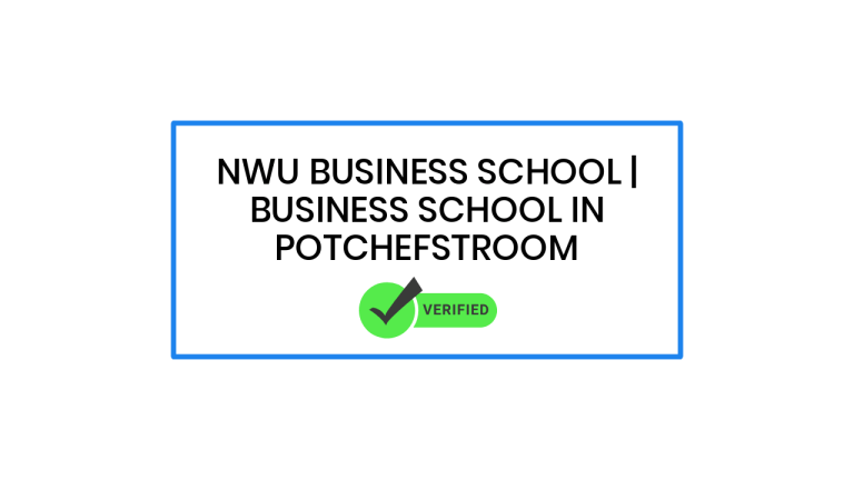 NWU Business School | Business School in Potchefstroom