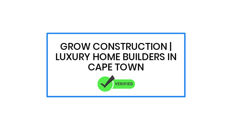 Grow Construction | Luxury Home Builders in Cape Town