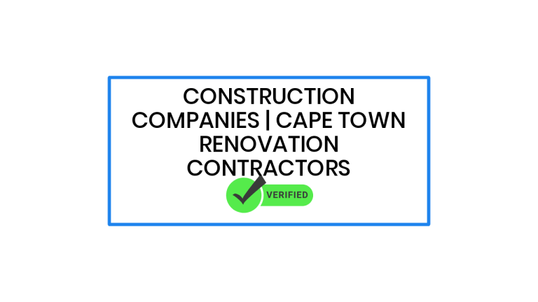 Construction Companies | Cape Town Renovation Contractors