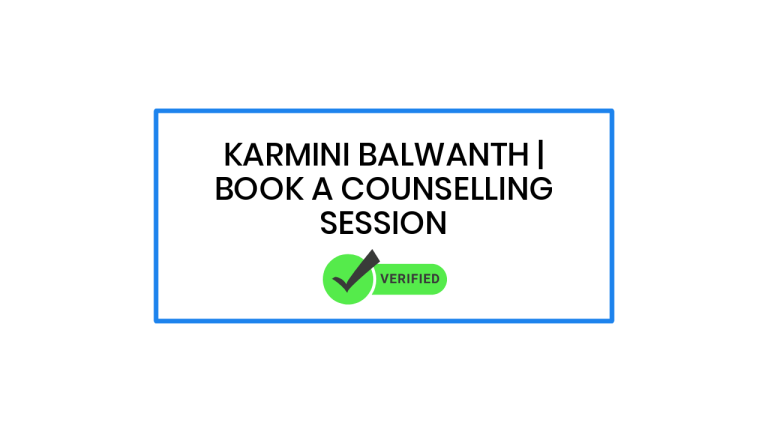 Karmini Balwanth | Book a Counselling Session