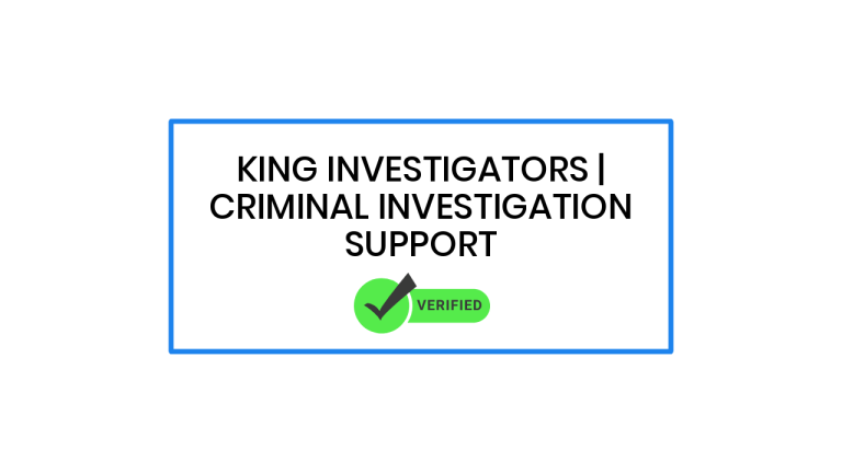 King Investigators | Criminal Investigation Support